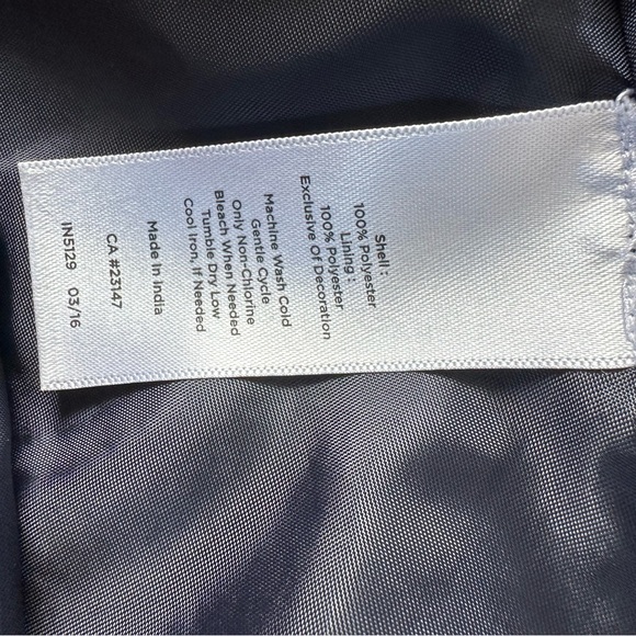 Talbots Navy, Multicolor Dot Dress - Picture 10 of 11